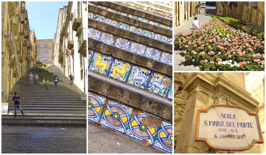 Caltagirone steps sicily